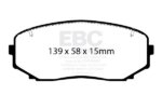 EBC Yellowstuff front brake pads for Mitsubishi Outlander, Mazda CX-5