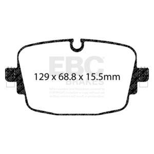 EBC Yellowstuff rear brake pads for Audi A6, Audi A7