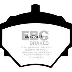 EBC Yellowstuff rear brake pads for Land Rover Defender