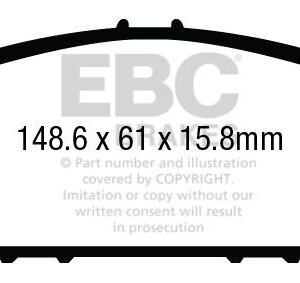 EBC Yellowstuff front brake pads for Honda HR-V