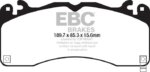 EBC Yellowstuff front brake pads for Ford Mustang