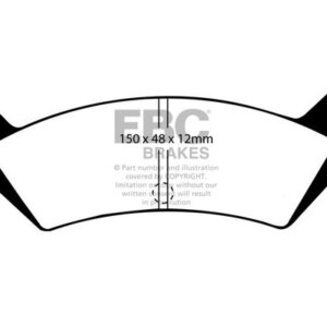 EBC Ultimax stražnje kočione pločice za Mazda 929