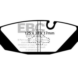 EBC Ultimax stražnje kočione pločice za BMW 5, BMW 6