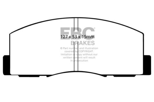 EBC Ultimax front brake pads for Mitsubishi Colt, Mitsubishi Eterna