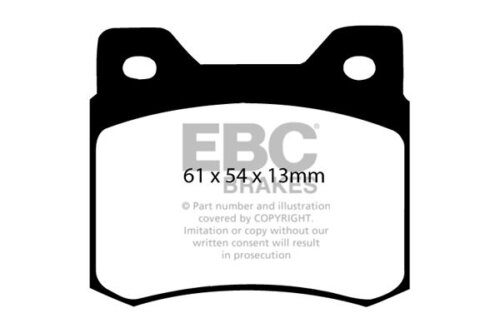 EBC Ultimax rear brake pads for Mercedes-Benz 190