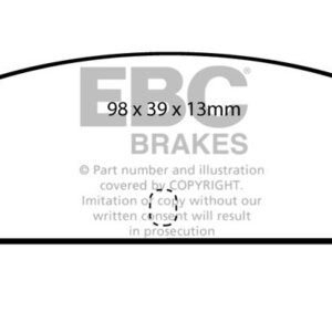 EBC Ultimax stražnje kočione pločice za Mazda RX-7
