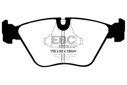 EBC Yellowstuff front brake pads for BMW 3, BMW 5