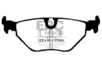 EBC Yellowstuff rear brake pads for BMW 5, BMW 7