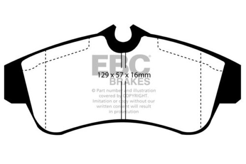 EBC Yellowstuff front brake pads for Nissan Almera, Nissan Primera