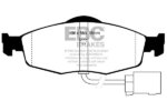 EBC Yellowstuff front brake pads for Ford Mondeo, Ford Scorpio