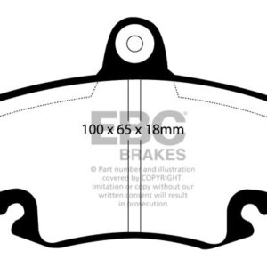 EBC Yellowstuff prednje kočione pločice za Renault Twingo