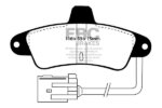 EBC Yellowstuff rear brake pads for Ford Mondeo, Ford Cougar