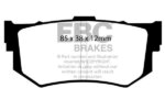 EBC Ultimax stražnje kočione pločice za Honda Accord, Honda Prelude