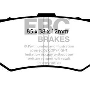 EBC Ultimax stražnje kočione pločice za Honda Accord, Honda Prelude