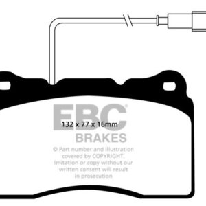 EBC Bluestuff NDX prednje kočione pločice za Alfa Romeo 159, Alfa Romeo Spider