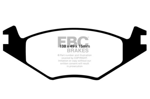 EBC Ultimax front brake pads for VW Passat