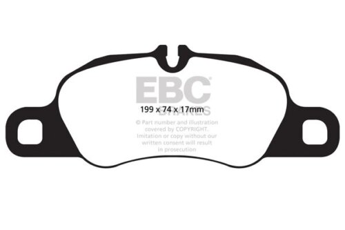 EBC Bluestuff NDX front brake pads for Porsche 718