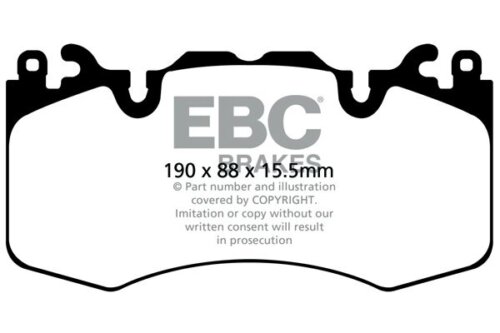 EBC Bluestuff NDX prednje kočione pločice za Land Rover Defender