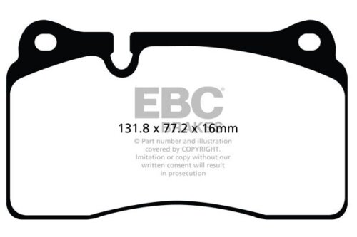 EBC Bluestuff NDX front brake pads for Audi A3