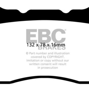 EBC Bluestuff NDX prednje kočione pločice za Opel Insignia