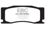 EBC Bluestuff NDX front brake pads for Jaguar XK, Noble M600
