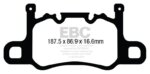 EBC Bluestuff NDX rear brake pads for Bentley Flying Spur