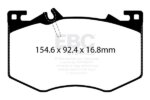 EBC Bluestuff NDX front brake pads for Mercedes-Benz A-Class, Mercedes-Benz CLA