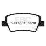 EBC Bluestuff NDX rear brake pads for Hyundai Bayon