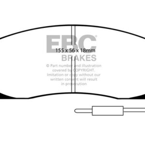 EBC Ultimax front brake pads for Opel Arena, Renault Trafic