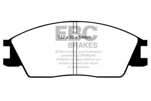 EBC Ultimax front brake pads for Honda Accord, Hyundai Stellar
