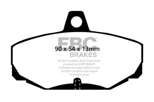 EBC Bluestuff B rear brake pads for Ford Scorpio, Ford Escort