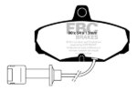 EBC Ultimax rear brake pads for Ford Sierra