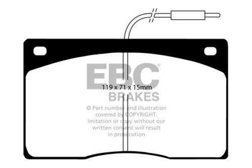 EBC Ultimax front brake pads for Renault Master