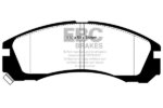 EBC Bluestuff NDX front brake pads for Mitsubishi Galant, Mitsubishi Lancer