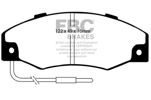 EBC Ultimax front brake pads for Renault 21