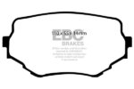 EBC Greenstuff 6000 front brake pads for Suzuki Vitara, Suzuki Grand Vitara