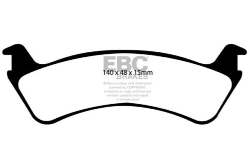 EBC Greenstuff 6000 rear brake pads for Jeep Grand Cherokee