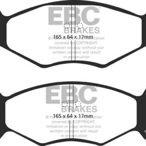 EBC Greenstuff 6000 front brake pads for Chrysler Voyager