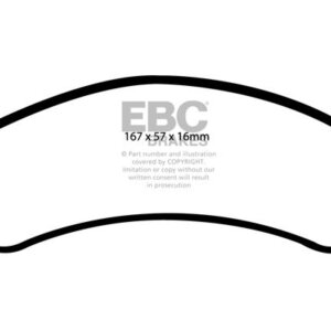 EBC Greenstuff 6000 front brake pads for Chevrolet Blazer S10