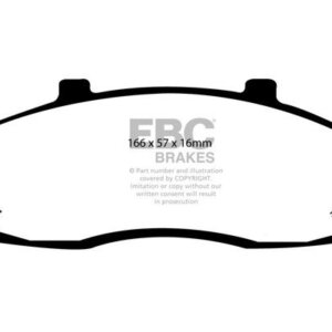 EBC Greenstuff 6000 front brake pads for Ford F-150, Lincoln Blackwood