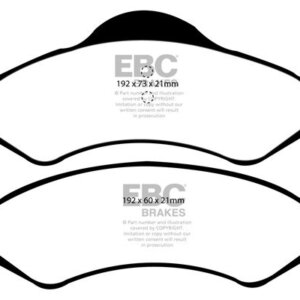 EBC Greenstuff 6000 front brake pads for Dodge Durango