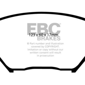 EBC Greenstuff 6000 prednje kočione pločice za Toyota RAV4