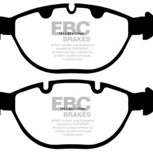 EBC Greenstuff 6000 prednje kočione pločice za BMW X5