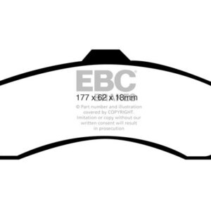 EBC Greenstuff 6000 prednje kočione pločice za Chevrolet Trailblazer