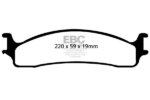 EBC Greenstuff 6000 front brake pads for Dodge RAM 2500, Dodge RAM