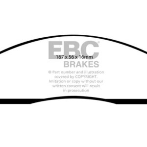 EBC Greenstuff 6000 prednje kočione pločice za Isuzu D-Max