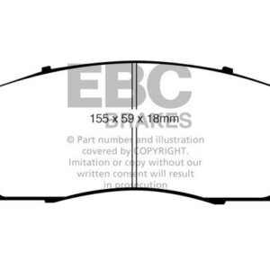 EBC Greenstuff 6000 prednje kočione pločice za Honda Odyssey
