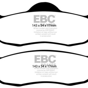 EBC Greenstuff 6000 stražnje kočione pločice za Jeep Commander, Jeep Grand Cherokee