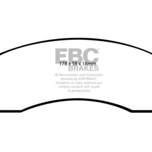 EBC Greenstuff 6000 prednje kočione pločice za Chevrolet Trailblazer