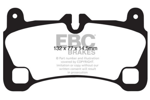 EBC Greenstuff 6000 rear brake pads for Audi SQ7